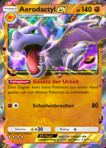 Aerodactyl-ex #046 · Mysteriöse Insel (A1a)