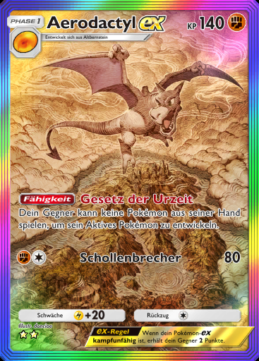 Aerodactyl-ex #084 · Mysteriöse Insel (A1a)