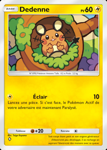 Dedenne #030 · L'Île Fabuleuse (A1a)