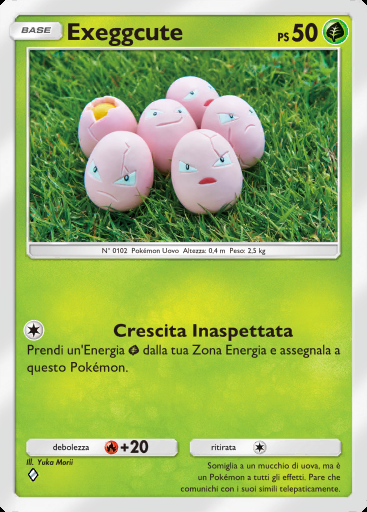 Exeggcute #001 · L'Isola Misteriosa (A1a)