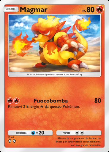 Magmar #012 · L'Isola Misteriosa (A1a)