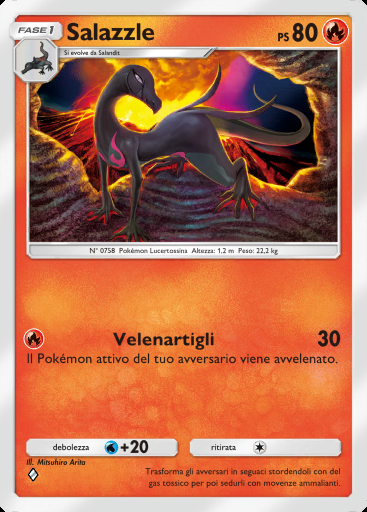 Salazzle #016 · L'Isola Misteriosa (A1a)