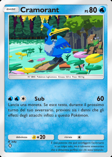 Cramorant #024 · L'Isola Misteriosa (A1a)