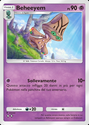 Beheeyem #035 · L'Isola Misteriosa (A1a)