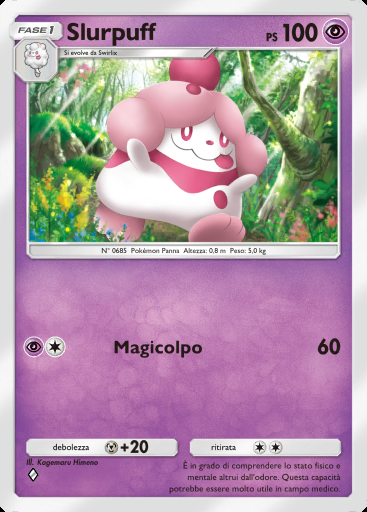 Slurpuff #040 · L'Isola Misteriosa (A1a)