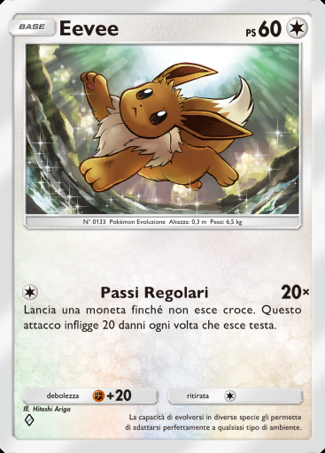 Eevee #061 · L'Isola Misteriosa (A1a)
