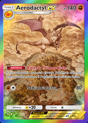 Aerodactyl-ex #084 · L'Isola Misteriosa (A1a)