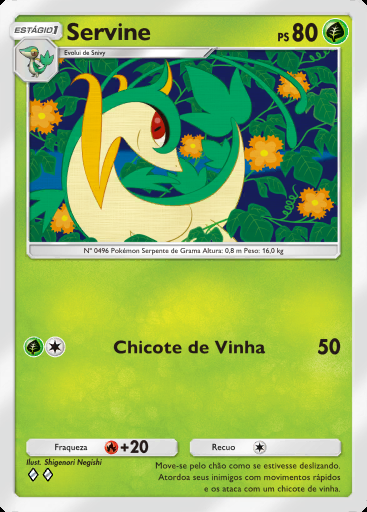 Servine #005 · Ilha Mítica (A1a)