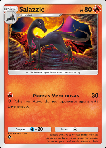 Salazzle #016 · Ilha Mítica (A1a)