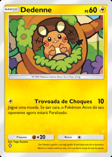 Dedenne #030 · Ilha Mítica (A1a)