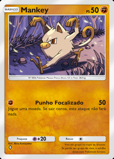 Mankey #041 · Ilha Mítica (A1a)