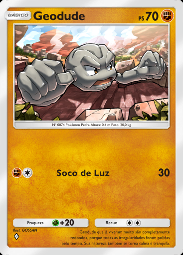 Geodude #043 · Ilha Mítica (A1a)