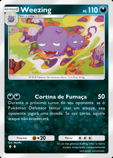 Weezing #050 · Ilha Mítica (A1a)