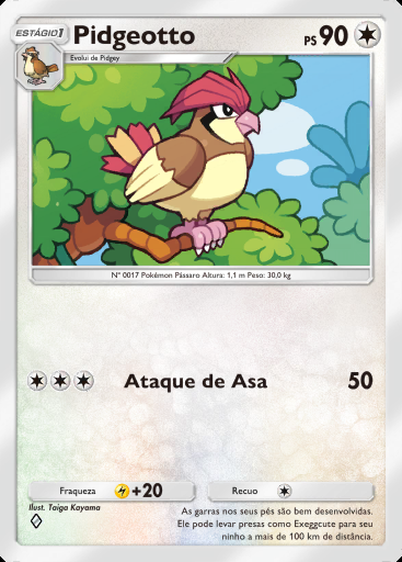 Pidgeotto #058 · Ilha Mítica (A1a)