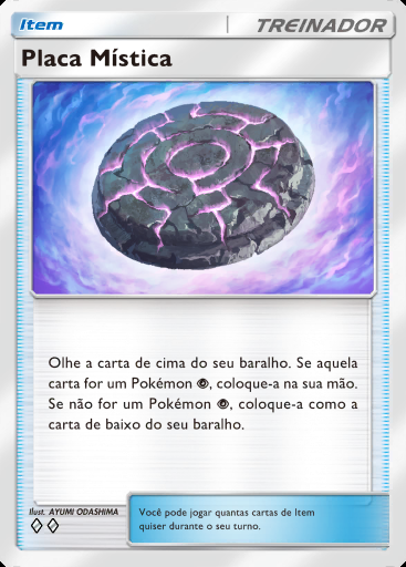Placa Mística #065 · Ilha Mítica (A1a)