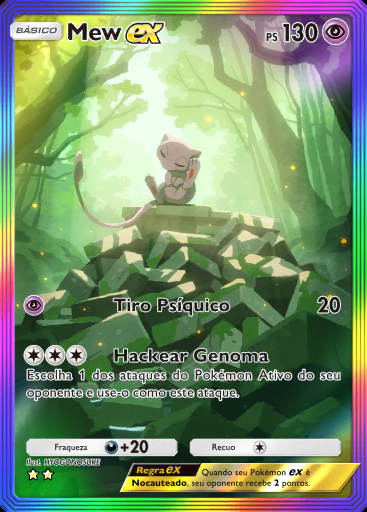 Mew ex #083 · Ilha Mítica (A1a)