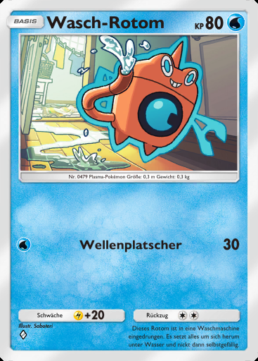 Wasch-Rotom #047 · Kollision von Raum und Zeit (A2)