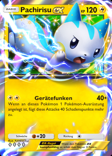Pachirisu-ex #061 · Kollision von Raum und Zeit (A2)