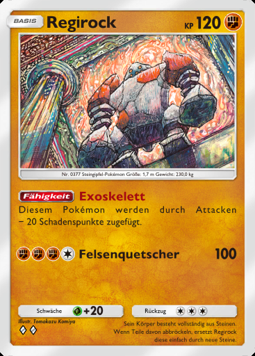 Regirock #087 · Kollision von Raum und Zeit (A2)
