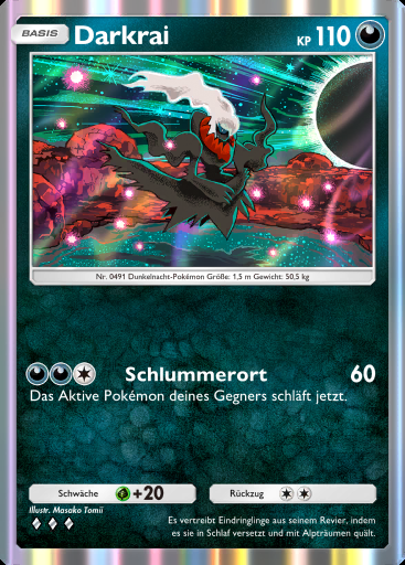 Darkrai #109 · Kollision von Raum und Zeit (A2)