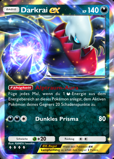 Darkrai-ex #110 · Kollision von Raum und Zeit (A2)