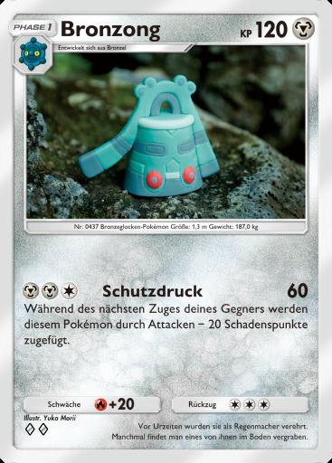 Bronzong #117 · Kollision von Raum und Zeit (A2)