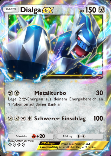 Dialga-ex #119 · Kollision von Raum und Zeit (A2)