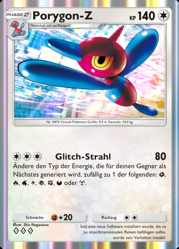 Porygon-Z #129 · Kollision von Raum und Zeit (A2)