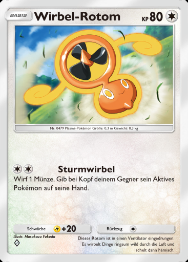Wirbel-Rotom #142 · Kollision von Raum und Zeit (A2)