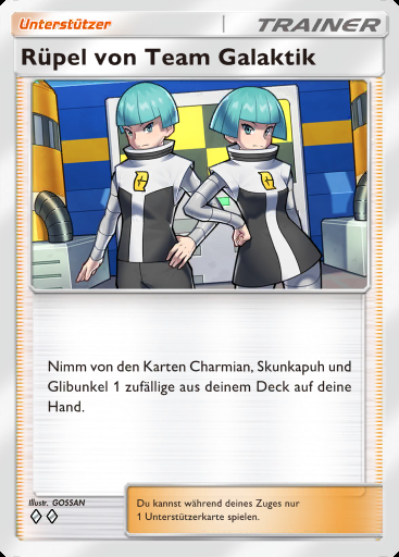 Rüpel von Team Galaktik #151 · Kollision von Raum und Zeit (A2)