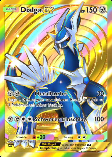 Dialga-ex #207 · Kollision von Raum und Zeit (A2)