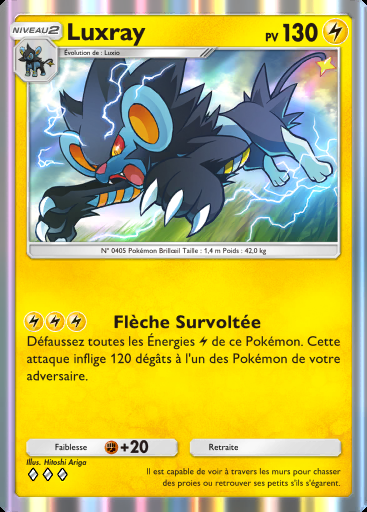 Luxray #060 · Choc Spatio-Temporel (A2)