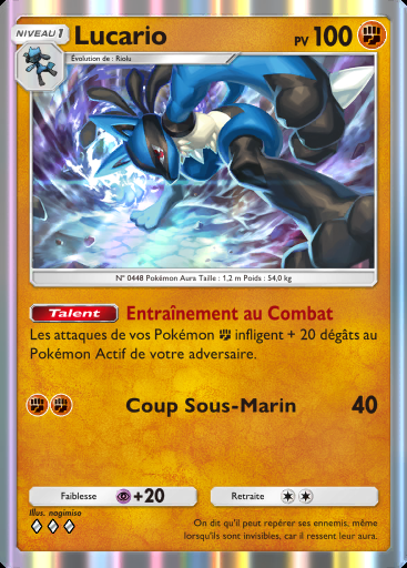 Lucario #092 · Choc Spatio-Temporel (A2)