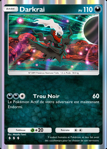 Darkrai #109 · Choc Spatio-Temporel (A2)