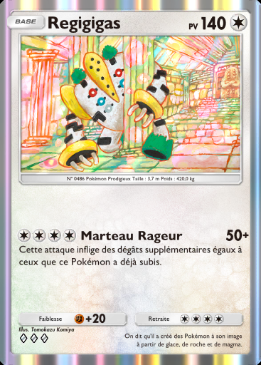 Regigigas #143 · Choc Spatio-Temporel (A2)