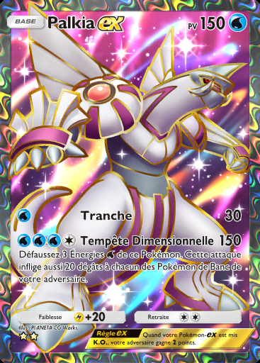 Palkia-ex #182 · Choc Spatio-Temporel (A2)