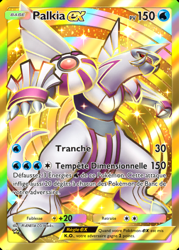 Palkia-ex #206 · Choc Spatio-Temporel (A2)