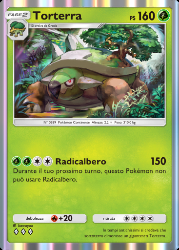 Torterra #012 · Scontro Spaziotemporale (A2)
