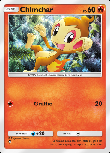 Chimchar #027 · Scontro Spaziotemporale (A2)
