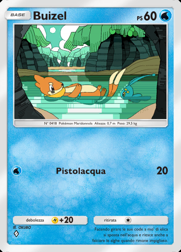 Buizel #038 · Scontro Spaziotemporale (A2)