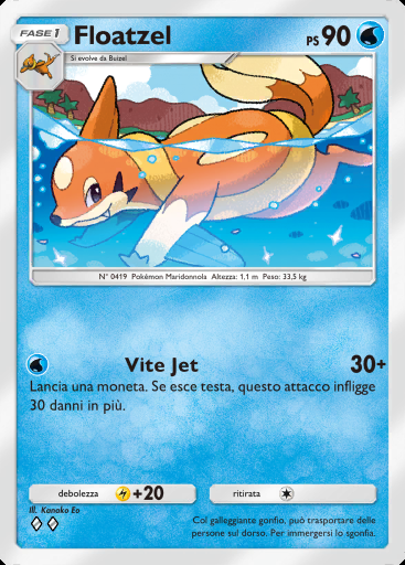 Floatzel #039 · Scontro Spaziotemporale (A2)