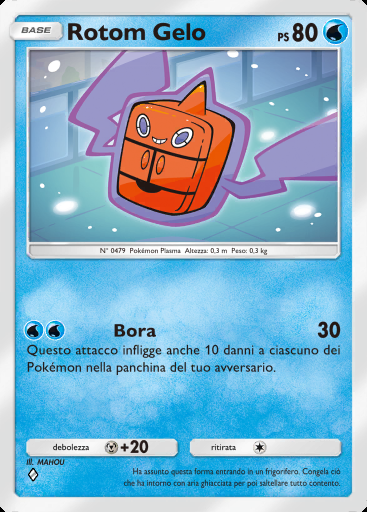 Rotom Gelo #048 · Scontro Spaziotemporale (A2)