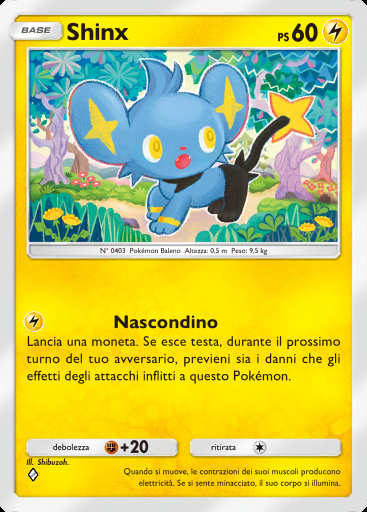 Shinx #058 · Scontro Spaziotemporale (A2)