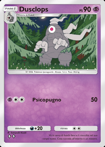 Dusclops #071 · Scontro Spaziotemporale (A2)