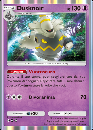 Dusknoir #072 · Scontro Spaziotemporale (A2)
