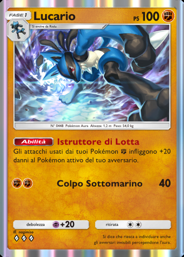 Lucario #092 · Scontro Spaziotemporale (A2)