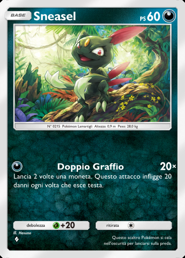 Sneasel #098 · Scontro Spaziotemporale (A2)