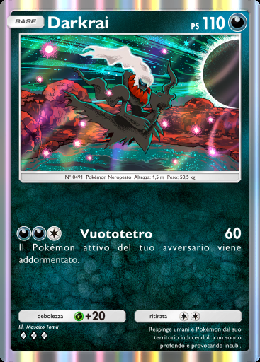 Darkrai #109 · Scontro Spaziotemporale (A2)
