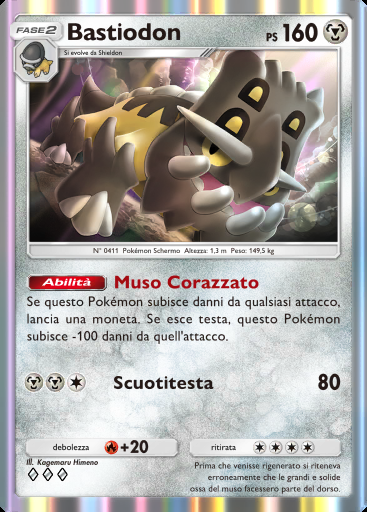 Bastiodon #114 · Scontro Spaziotemporale (A2)
