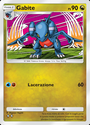 Gabite #122 · Scontro Spaziotemporale (A2)